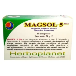 Magsol 5 Plus Herboplanet 60 Compresse - Integratore Alimentare