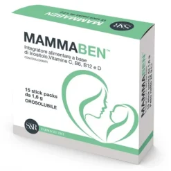MammaBen 15 Stick Packs - Integratore per le Neomamme