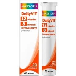 Massigen DailyVit+ 20 Compresse Effervescenti - Integratore Alimentare
