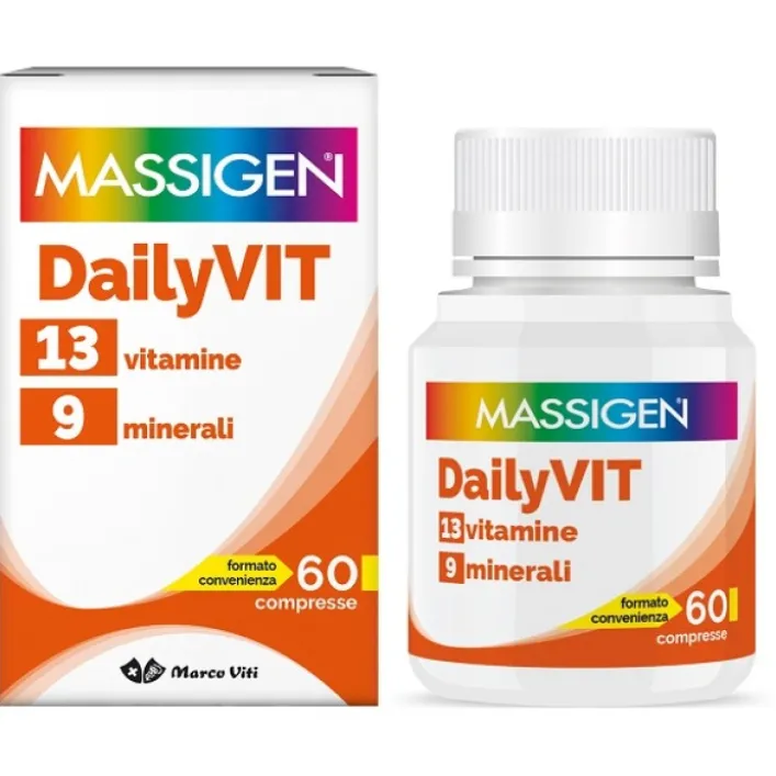 Massigen DailyVit+ 60 Compresse - Integratore Multivitaminico Multiminerale