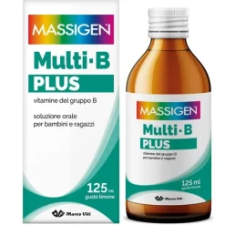 Massigen DailyVit+ MultiB Plus Bambini Sciroppo 125 ml - Integratore Alimentare