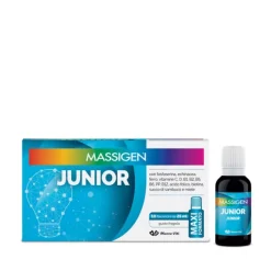 Massigen Junior Viti 10 Flaconcini 25 ml - Integratore Alimentare