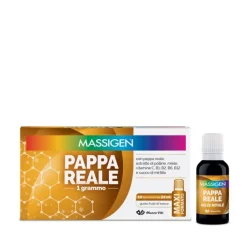 Massigen Pappa Reale Viti 10 Flaconcini 25 ml - Integratore Alimentare