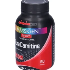 Massigen Sport Pure Carnitine 60 Capsule - Integratore Energia e Performance
