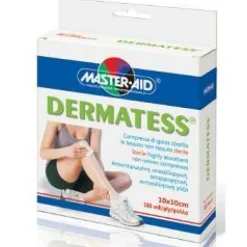 Master-Aid Dermatess Garza in TNT 18 x 40 cm 12 Pezzi
