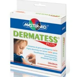 Master-Aid Dermatess Plus Garza 5 x9 cm 12 pezzi