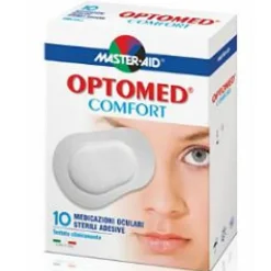 Master-Aid Optomed Comfort Complesso Oculare Sterile Autoadesive Protettivo 10 Compresse Oculari