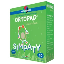 Master-Aid Ortopad Simpaty Cerotto Occlusore Autoadesivo per Ambliopia e Strabismo 50 pezzi