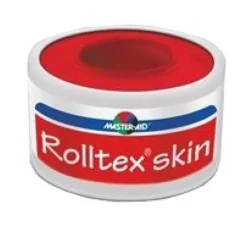 Master-Aid Roll Tex Cerotto in Tela Rosa Pelle Ipoallergenico cm 5 x 5 metri
