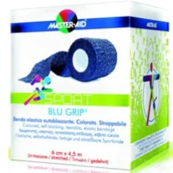 Master-Aid Sport Blu Grip Benda cm 6 x 4,5 m 1 Pezzo