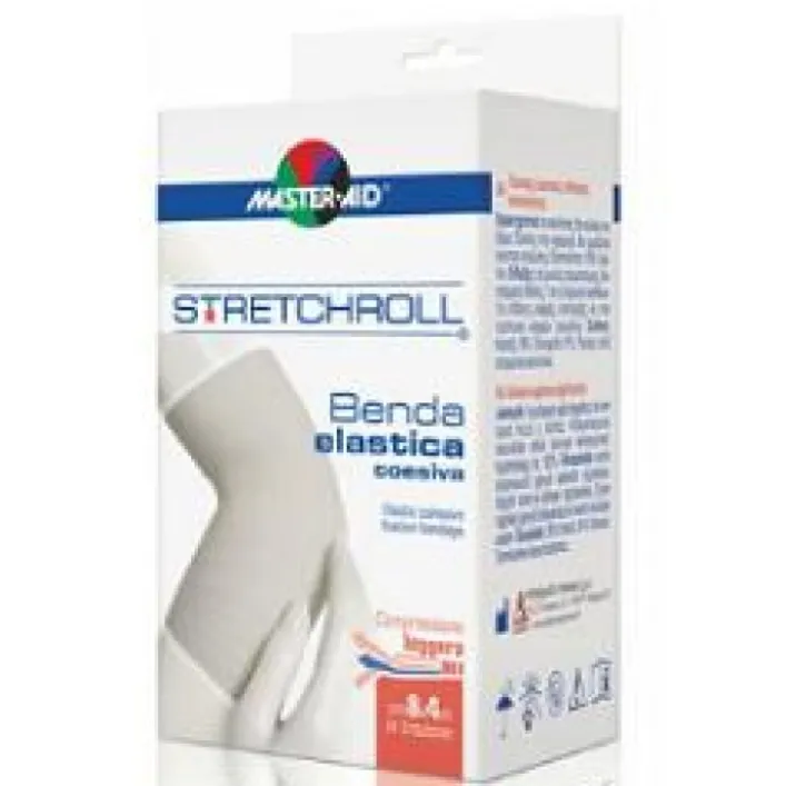 Master-Aid Stretchroll Benda Elastica cm 8 x 4 metri