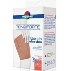 Master-Aid Tendiforte Benda Elastica Non Adesiva per una Forte Compressione cm 8 x 7 metri