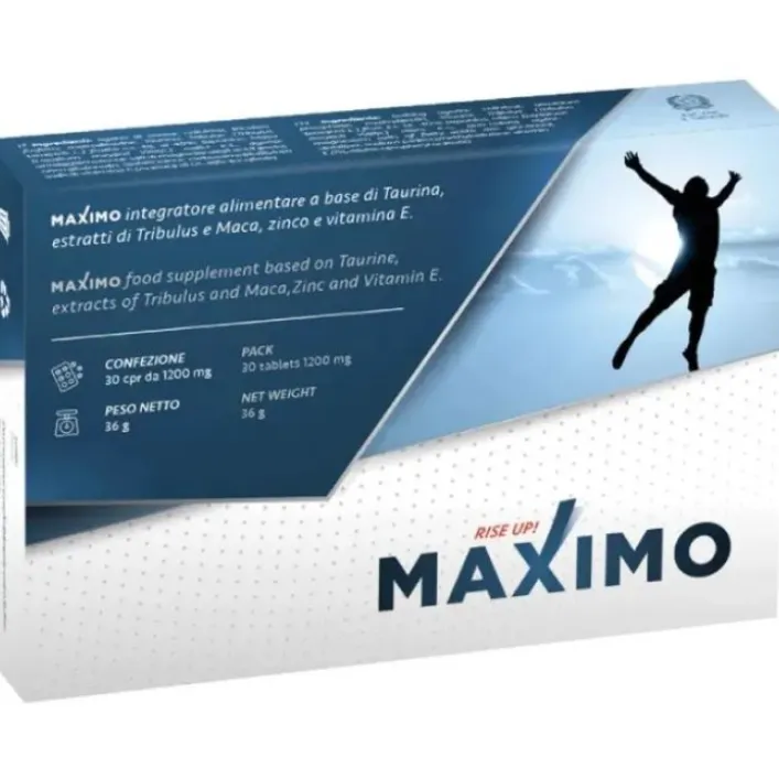 Maximo 30 Compresse - Integratore per l'erezione maschile e il desiderio sessuale