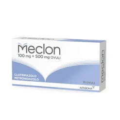 Meclon 10 Ovuli Vaginali 100 mg + 500 mg - Farmaco da Banco per Vaginiti