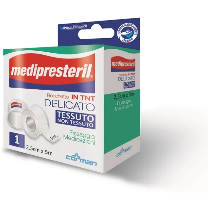 Medipresteril Rocchetto Delicato in TNT 2,5 cm x 5 metri 1 pezzo