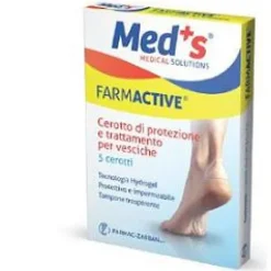 Med's Cerotto Idrogel Protettivo Trattamento Vesciche 5 Cerotti Ovali