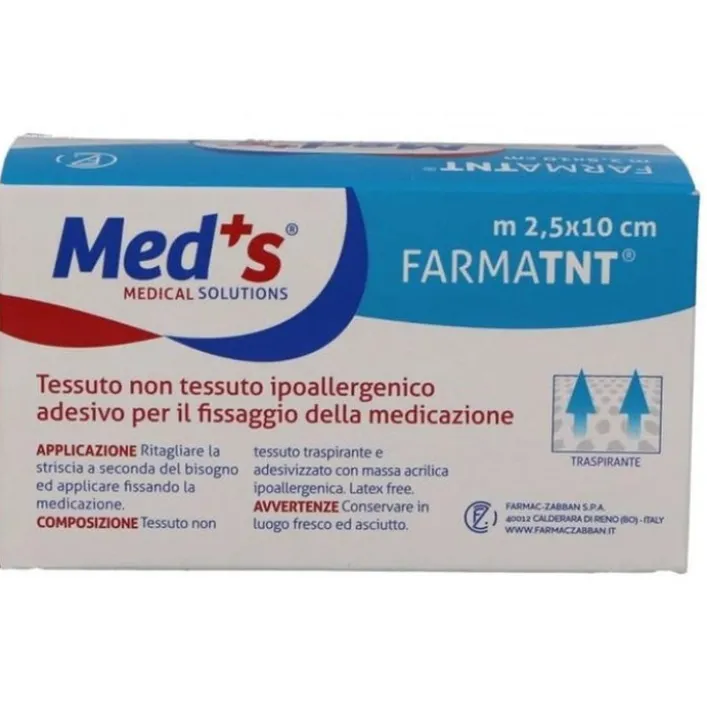 Med's Fix Cerotto in TNT Autoadesivo 2,5 m x 10 cm