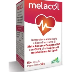 Melacol 60 Capsule - Integratore per il Colesterolo