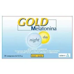 Melatonina Gold HTP 1mg 20 Compresse - Integratore Alimentare