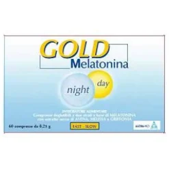 Melatonina Gold 1mg 60 Compresse - Integratore Alimentare