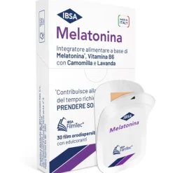 Melatonina IBSA 30 Film Orodispersibili - Integratore per il Sonno