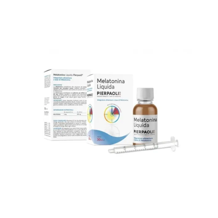 Melatonina Liquida Dr. Pierpaoli Gocce 30 ml - Integratore Sonno