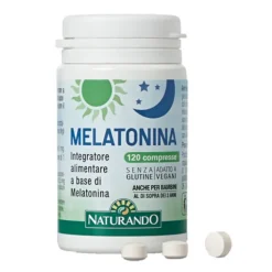 Melatonina 1 mg 120 Compresse - Integratore Alimentare