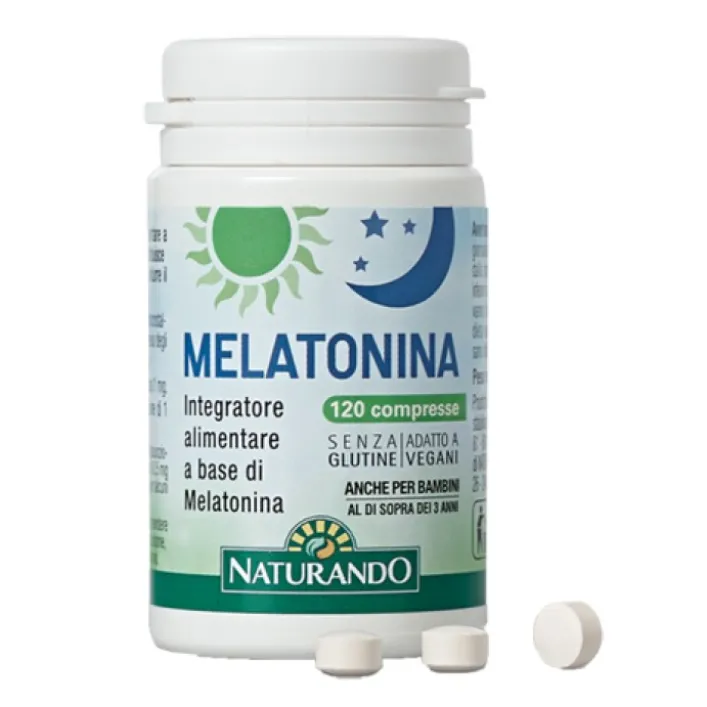 Melatonina 1 mg 120 Compresse - Integratore Alimentare
