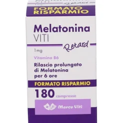 Melatonina Viti Retard 1 mg 180 Compresse - Integratore Sonno