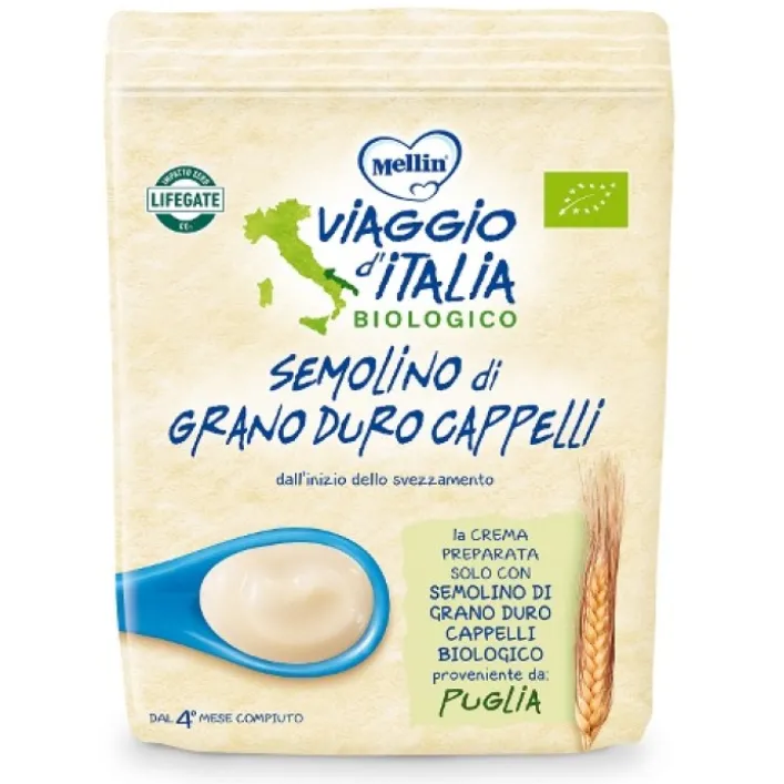 Mellin Bio Semolino Cappelli 200 grammi