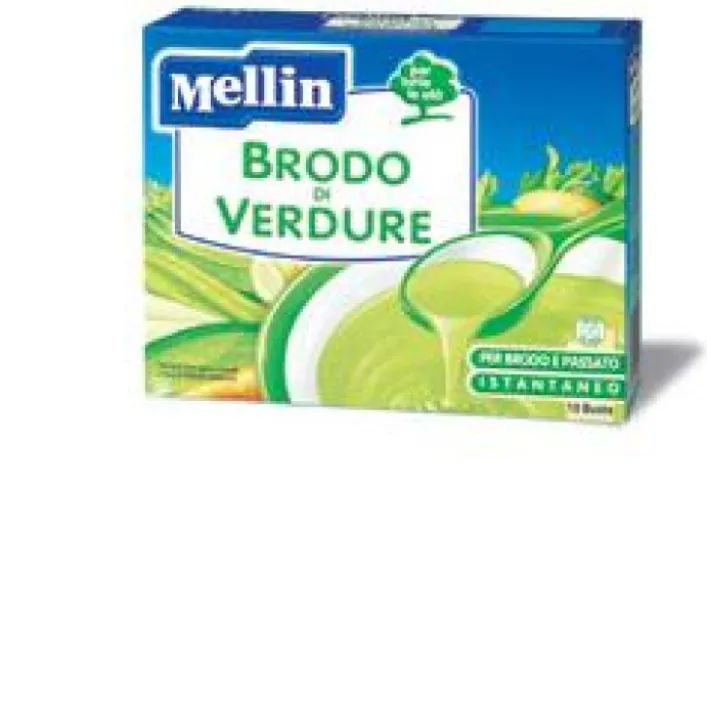 Mellin Brodo Verdure 10 Buste