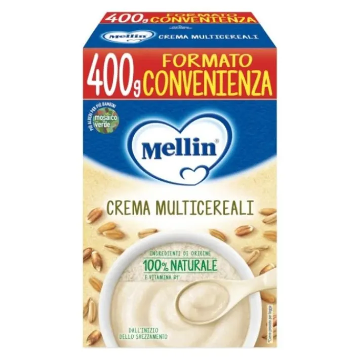 Mellin Crema Multicereali formato 400g