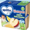 Mellin Frutta Pura Mela Banana 4 x 100 grammi