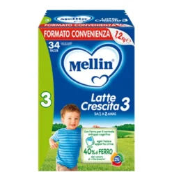 Mellin 3 Latte in Polvere 1200 grammi