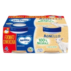 Mellin Omogeneizzato Agnello 4 x 80 grammi