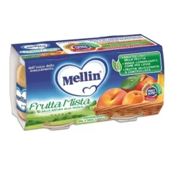 Mellin Omogeneizzato Frutta Mista 2 x 100 grammi