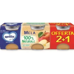 Mellin Omogeneizzato Mela 3 x 100 grammi