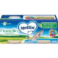 Mellin Omogeneizzato Nasello 2 x 80 grammi
