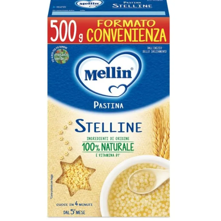 Mellin Pastina Stelline 500 grammi