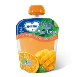 Mellin Pouch Arancia e Mango 90 grammi
