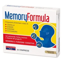 Memory Formula 30 Compresse - Integratore Alimentare