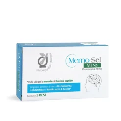 Memosel Mens 30 compresse - Integratore Memoria e Funzioni Cognitive