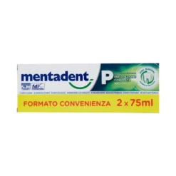 Mentadent P Prevenzione Completa Dentifricio Bitubo 2 x 75 ml