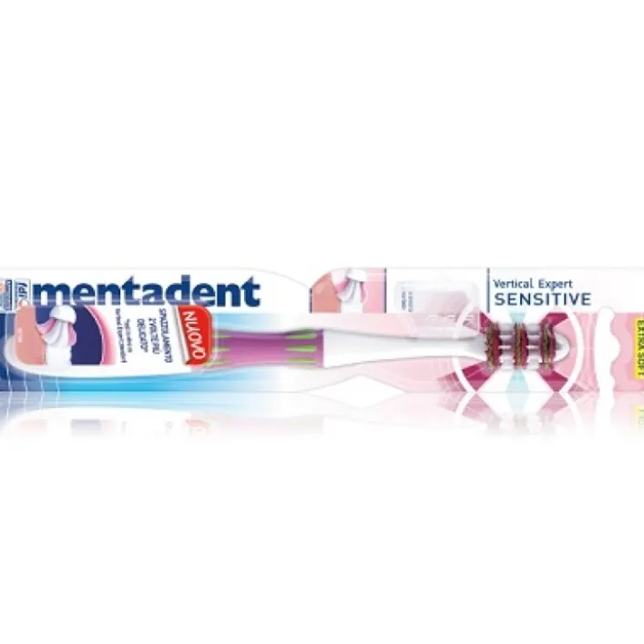 Mentadent Vertical Expert Spazzolino Sensitive Denti Sensibili