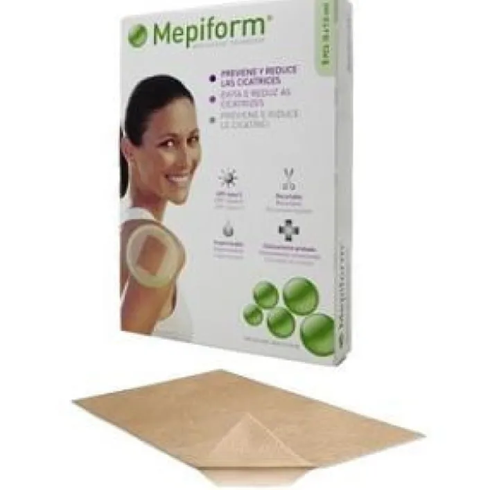 Mepiform Medicazioni Cicatrici 4 x 30 cm 5 pezzi