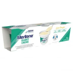 Meritene Diabet Crema Vaniglia 3 x 125 grammi
