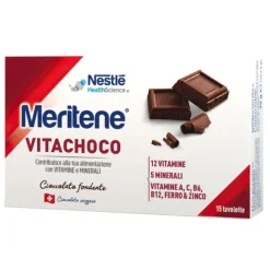 Meritene Vitachoco Fondente 15 Cioccolattini - Integratore Multivitaminico