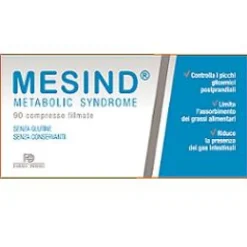 Mesind Metabolic Syndrome 90 Compresse - Integratore Benessere Gastrointestinale