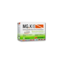 MG K Vis Magnesio e Potassio 30 Bustine Gusto Limone - Integratore Sali Minerali