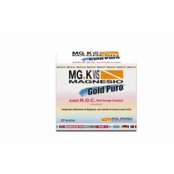 MG K Vis Magnesio Gold Puro 20 Bustine - Integratore Alimentare